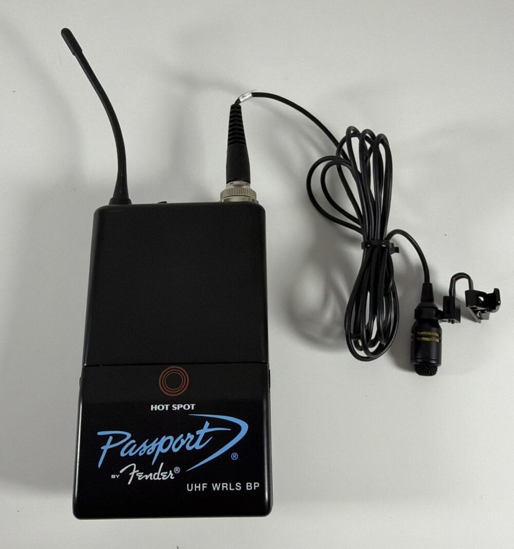 Fender Passport Hot Spot UHF Wireless Microphone Belt Pack - Open Box